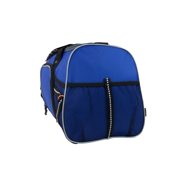 Polyester sport bag with exterior fabric detail for extra storage.... from ASI 56070 Gemline / Gemline®