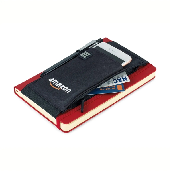 Moleskine® tool belt for notebooks; made of polyester.... from ASI 56070 Gemline / Gemline®