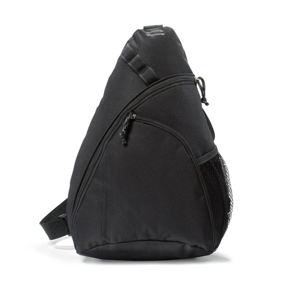 Sling bag made of 600 denier polyester with two zippered compartments,... from ASI 56070 Gemline / Gemline®