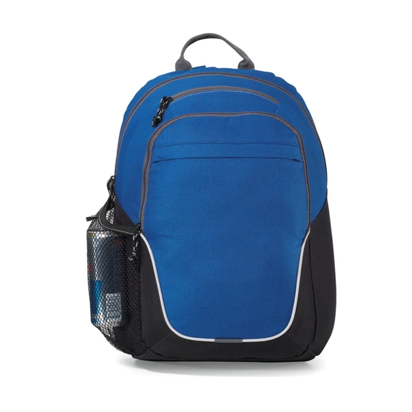600 denier polyester backpack with generous main compartment.... from ASI 56070 Gemline / Gemline®