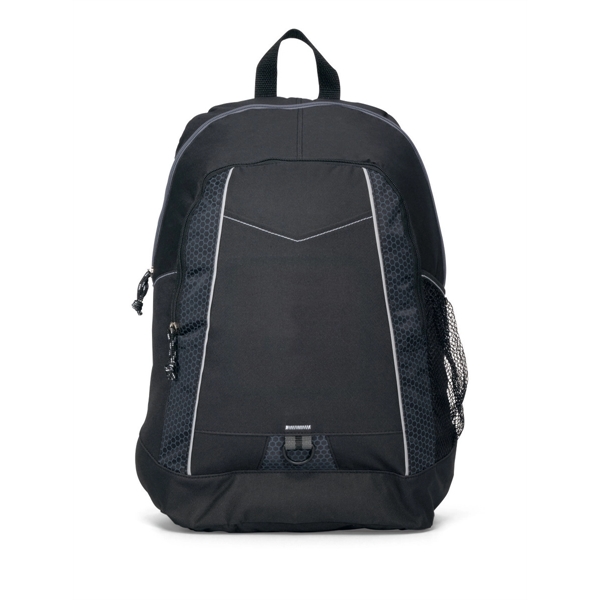 Polyester backpack with honeycomb accent.... from ASI 56070 Gemline / Gemline®