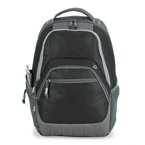 Deluxe computer backpack with zippered main compartment with padded laptop pocket.... from ASI 56070 Gemline / Gemline®