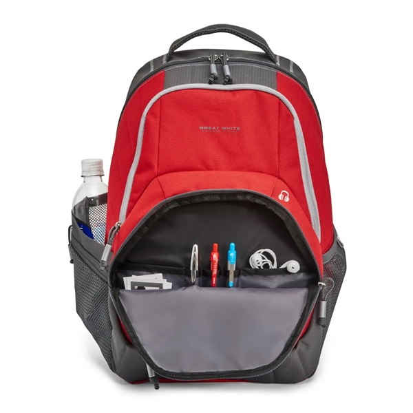 Deluxe computer backpack with zippered main compartment with padded laptop pocket.... from ASI 56070 Gemline / Gemline®