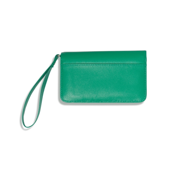 Simulated leather wristlet wallet with front pocket.... from ASI 56070 Gemline / Gemline®