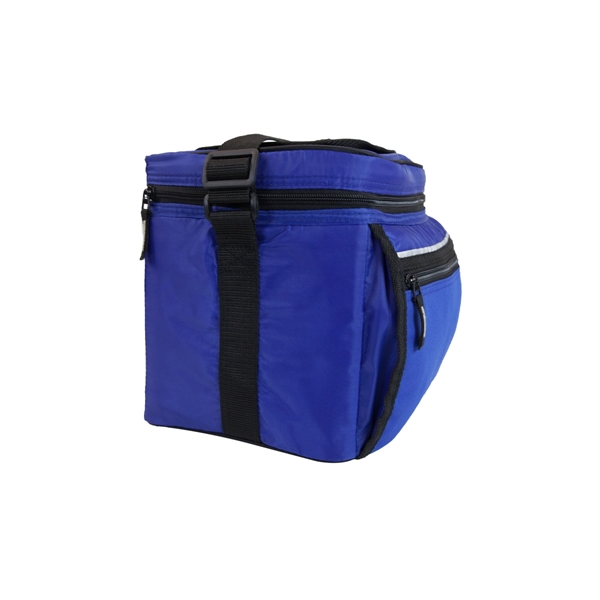 Junior cooler with a 12-can capacity and side mesh pocket.... from ASI 56070 Gemline / Gemline®