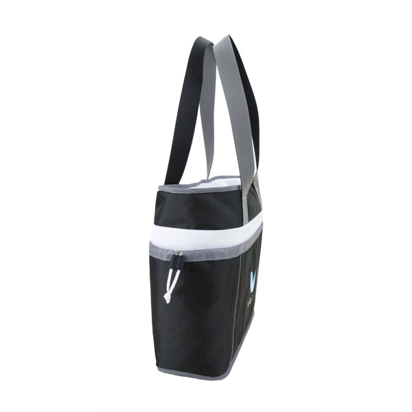 Polyester insulated tote with 32" shoulder straps, 30 can capacity and... from ASI 56070 Gemline / Gemline®