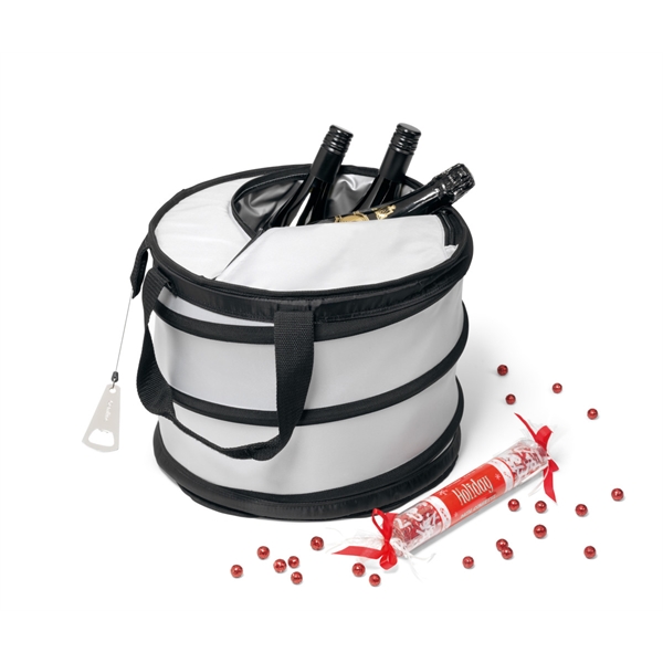 28-can polyester collapsible party cooler with retractable metal bottle opener.... from ASI 56070 Gemline / Gemline®