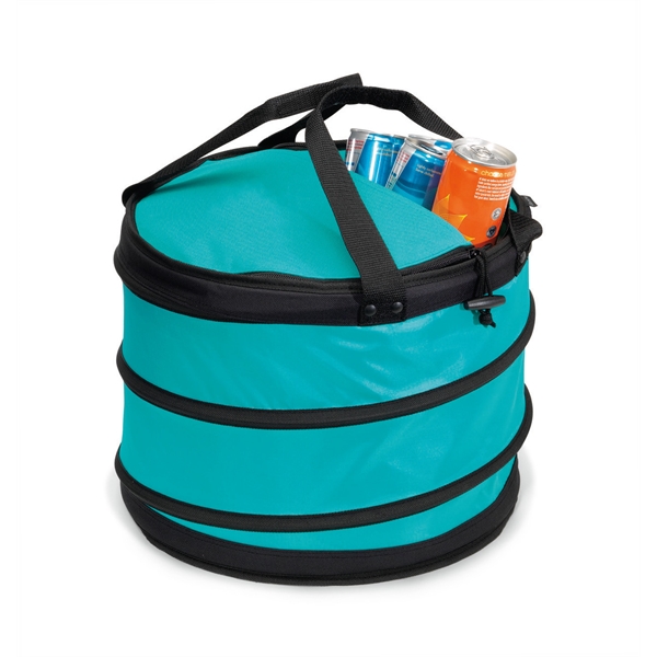 28-can polyester collapsible party cooler with retractable metal bottle opener.... from ASI 56070 Gemline / Gemline®