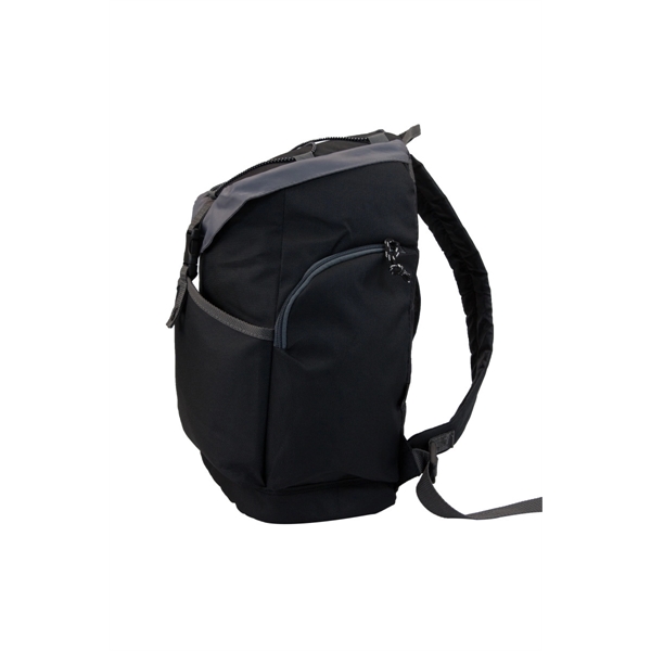 24-can black polyester backpack cooler.... from ASI 56070 Gemline / Gemline®