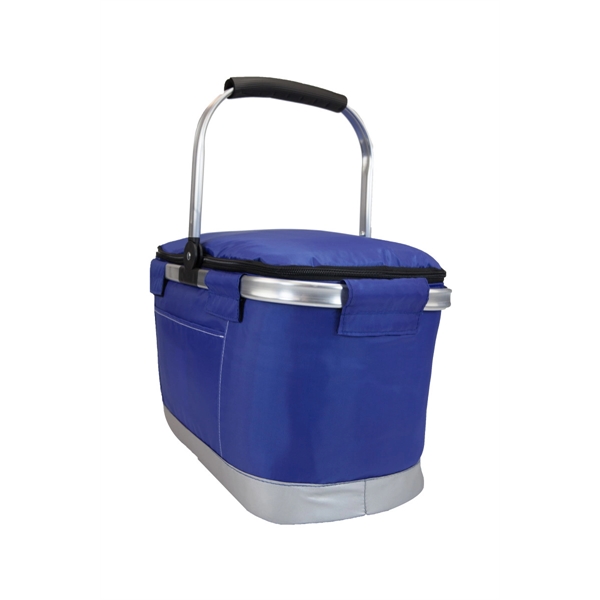 30-can polyester collapsible cooler basket with aluminum frame and handle.... from ASI 56070 Gemline / Gemline®