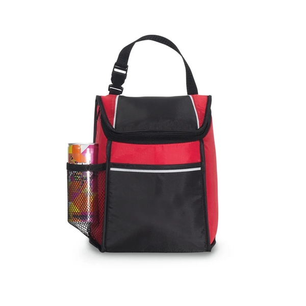 Lunch cooler with front slash pocket, side mesh water bottle pocket,... from ASI 56070 Gemline / Gemline®