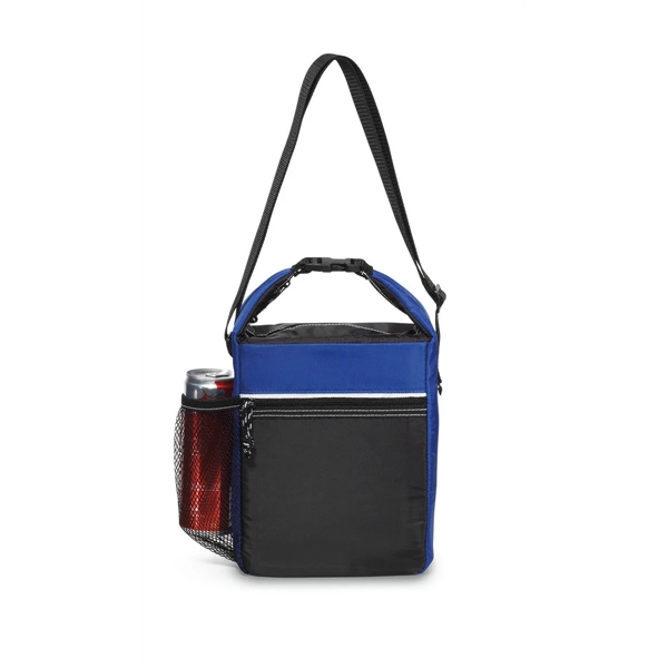 Kid-friendly lunch cooler with thermal lining, zippered main compartment, removable ID... from ASI 56070 Gemline / Gemline®
