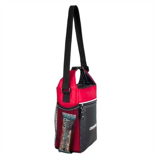 Kid-friendly lunch cooler with thermal lining, zippered main compartment, removable ID... from ASI 56070 Gemline / Gemline®