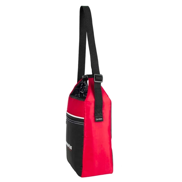 Kid-friendly lunch cooler with thermal lining, zippered main compartment, removable ID... from ASI 56070 Gemline / Gemline®