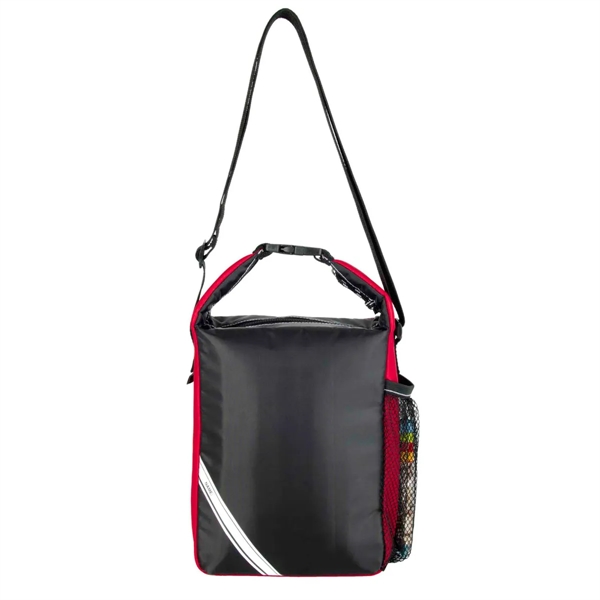 Kid-friendly lunch cooler with thermal lining, zippered main compartment, removable ID... from ASI 56070 Gemline / Gemline®