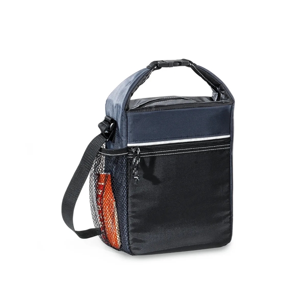 Kid-friendly lunch cooler with thermal lining, zippered main compartment, removable ID... from ASI 56070 Gemline / Gemline®