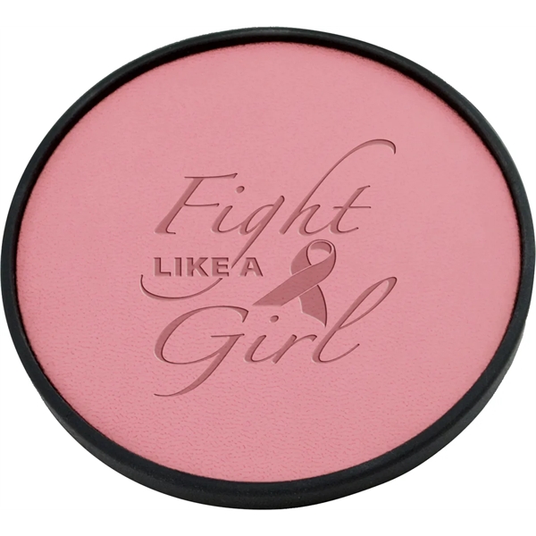 3 3/4" drink coaster made of polyurethane.... from ASI 71920 Moderne Glass Company Inc / MB Works Premium Line