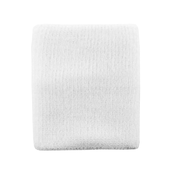 Sports wristband that measures 3 1/4" x 3" and is made... from ASI 90160 Suntex Industries