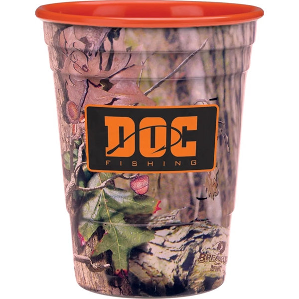 16 ounce acrylic plastic BPA-free tumbler with single-wall insulation and colorful... from ASI 71920 Moderne Glass Company Inc / Glass America®