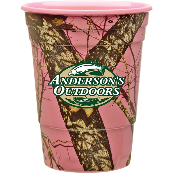 16 ounce acrylic plastic BPA-free tumbler with single-wall insulation and colorful... from ASI 71920 Moderne Glass Company Inc / Glass America®