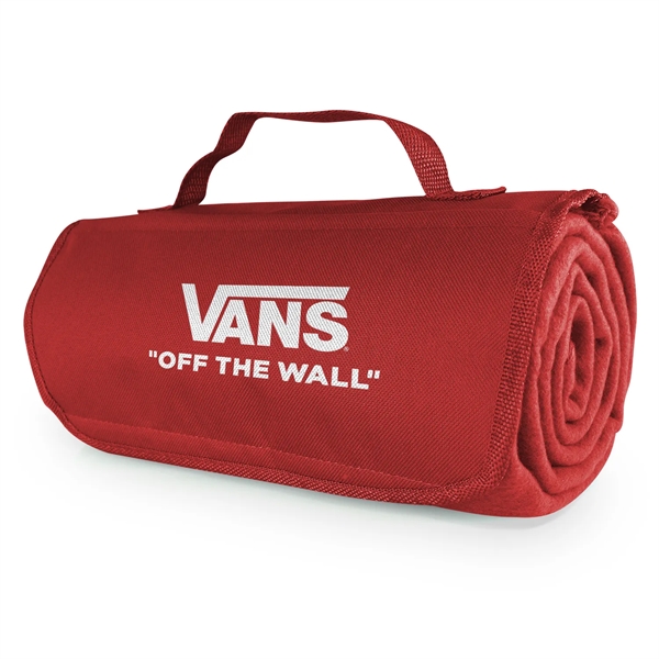 180 GSM Roll Up polar fleece blanket with 600 Denier polyester... from ASI 40544 Binaco