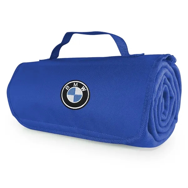 180 GSM Roll Up polar fleece blanket with 600 Denier polyester... from ASI 40544 Binaco / Binaline