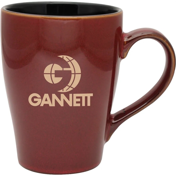 16 oz. mug made of ceramic with a reactive glaze and... from ASI 71920 Moderne Glass Company Inc / Glass America®