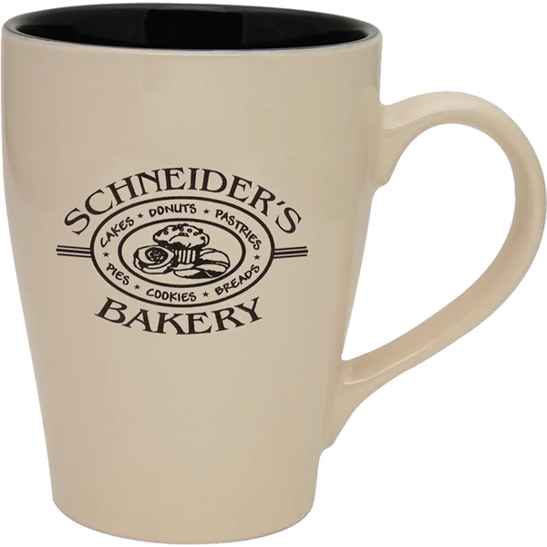 16 oz. mug made of ceramic with a reactive glaze and... from ASI 71920 Moderne Glass Company Inc / Glass America®