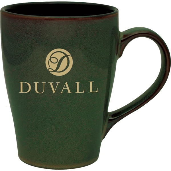 16 oz. mug made of ceramic with a reactive glaze and... from ASI 71920 Moderne Glass Company Inc / Glass America®