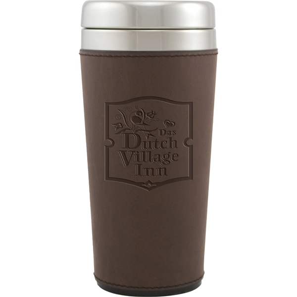 16 oz. tumbler made of dual wall stainless steel inner and... from ASI 71920 Moderne Glass Company Inc / MB Works Premium Line