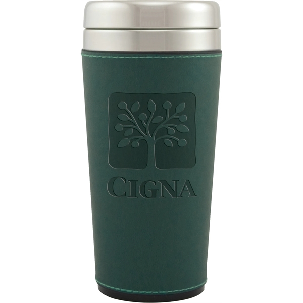 16 oz. tumbler made of dual wall stainless steel inner and... from ASI 71920 Moderne Glass Company Inc / MB Works Premium Line