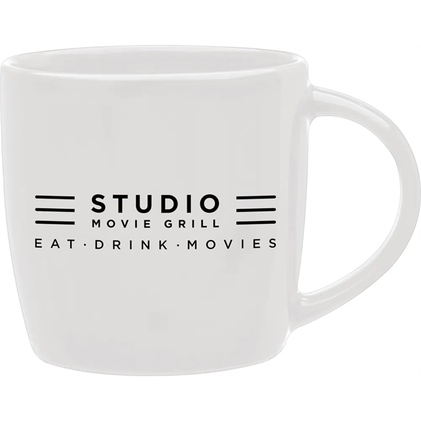 20 oz. ceramic mug with large handle and multiple color choices.... from ASI 71920 Moderne Glass Company Inc / Glass America®