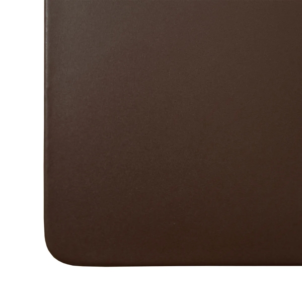 Chocolate brown leatherette conference pad measuring 17" x 14".... from ASI 48125 Dacasso / DaCasso
