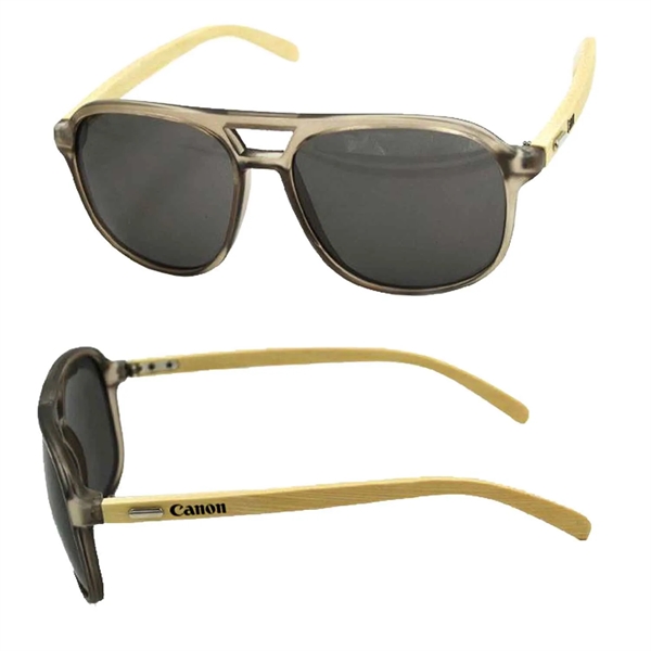 Wood Arm Sunglasses... from ASI 43270 Calconix Inc / Time Zone®