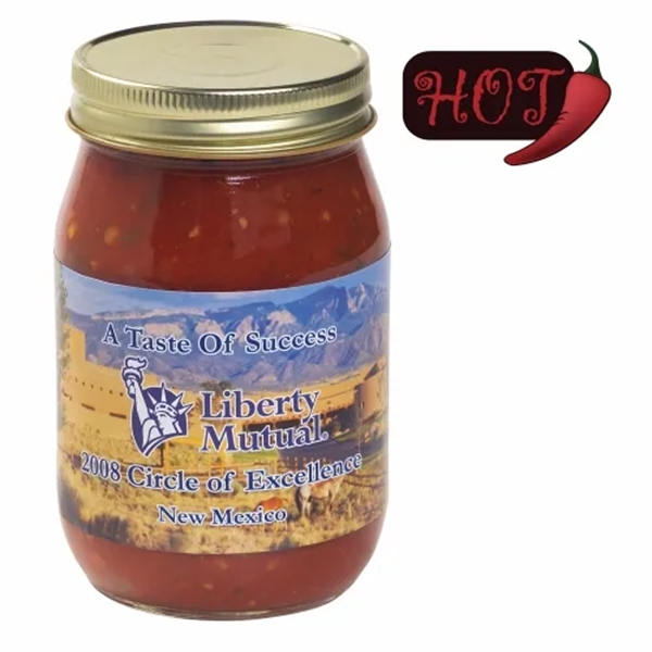 Salsa Jar (16 oz.).... from ASI 71685 Midnite Snax®