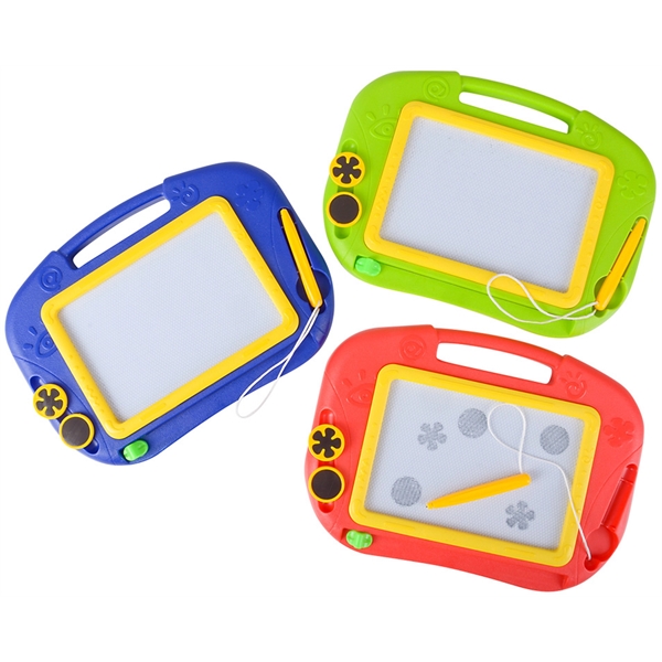 Magnetic doodle board; approximately 12" L x 9" H.... from ASI 85620 H M Schmidt Co Inc / Traveling Billboard