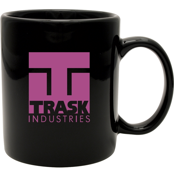 11 oz. ceramic mug with customization.... from ASI 71920 Moderne Glass Company Inc / Glass America®
