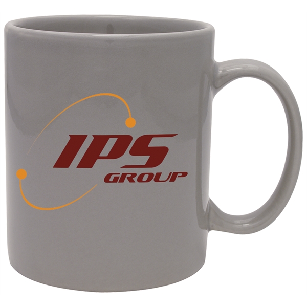 11 oz. ceramic mug with customization.... from ASI 71920 Moderne Glass Company Inc / Glass America®