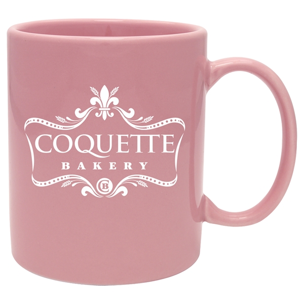 11 oz. ceramic mug with customization.... from ASI 71920 Moderne Glass Company Inc / Glass America®