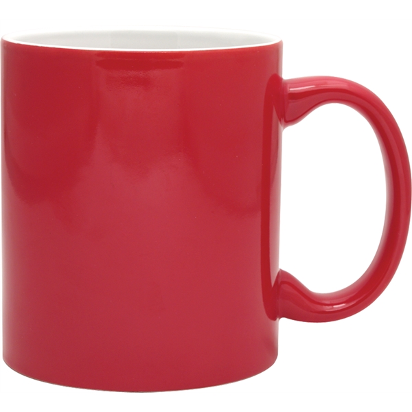 11 oz. ceramic mug with customization.... from ASI 71920 Moderne Glass Company Inc / Glass America®