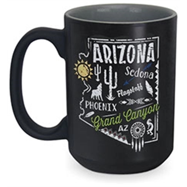15 Oz. Matte Two-Tone Mug... from ASI 52475 Xpres LLC