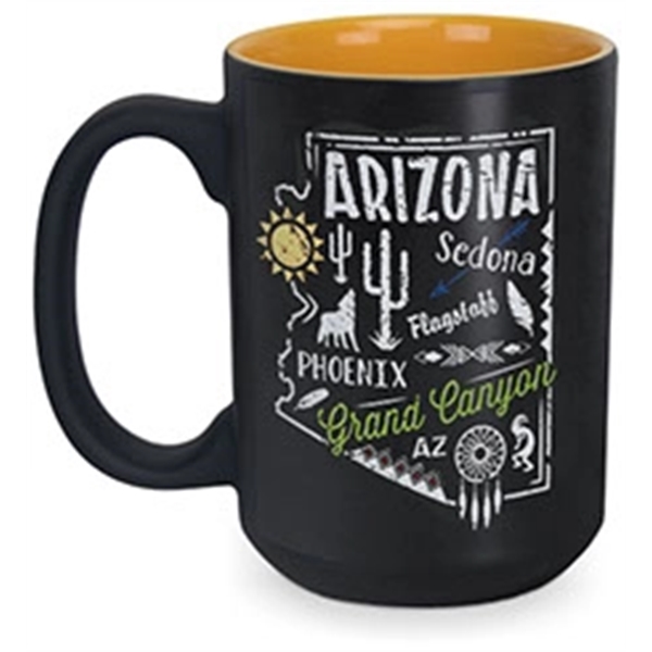 15 Oz. Matte Two-Tone Mug... from ASI 52475 Xpres LLC