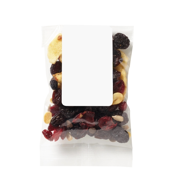 Basketball themed snack pack filled with energy trail mix; includes 4-color... from ASI 71685 Midnite Snax®