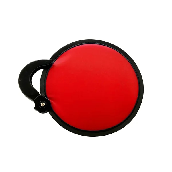 Folding fan with plastic handle, collapsible into handle.... from ASI 41511 Brainchild USA Inc