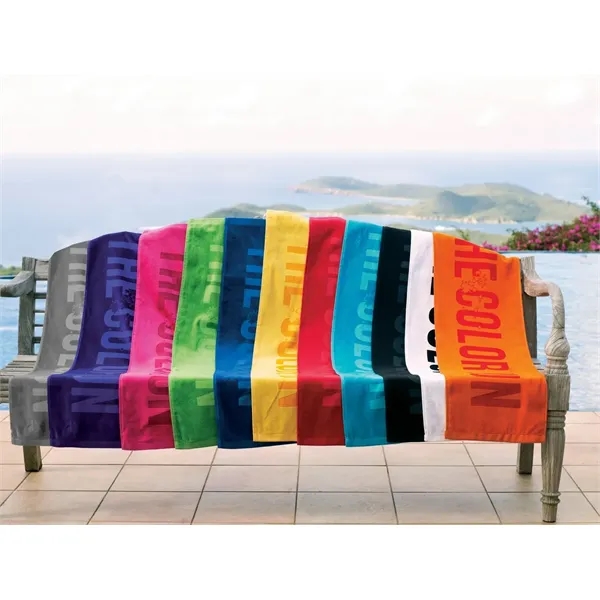 12" x 45" workout towel made from 100% cotton terry.... from ASI 91605 Towel Specialties