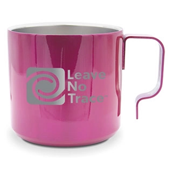 Stainless steel 13 oz. mug with double-wall construction available in five... from ASI 52475 Xpres LLC