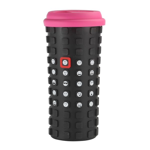 24 oz. tumbler with silicone lid and faces printed on the... from ASI 57800 Gordon Sinclair / Gordon Sinclair®