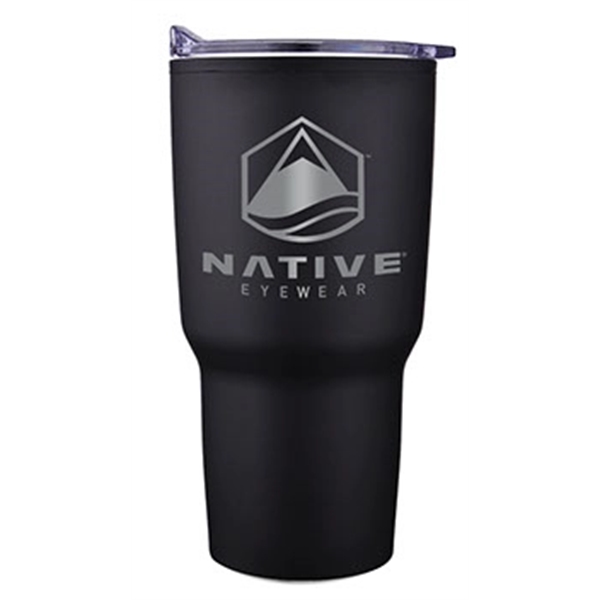 Double-wall 30 oz. tumbler with stainless steel outer and polypropylene inner... from ASI 52475 Xpres LLC