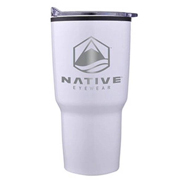 Double-wall 30 oz. tumbler with stainless steel outer and polypropylene inner... from ASI 52475 Xpres LLC