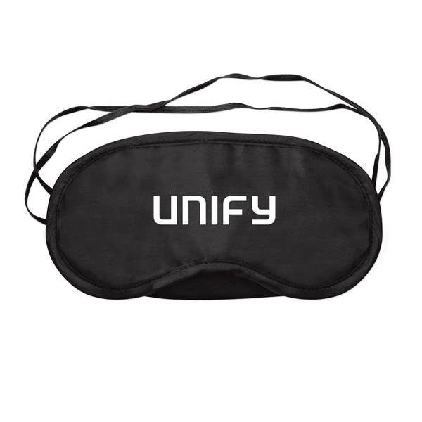 7" x 4" sleep mask made from cloth-satin material.... from ASI 98360 WOWLine / WOWLine®